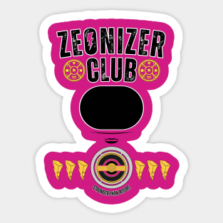 Power Rangers Zeo Zeonizer Club 1 Sticker